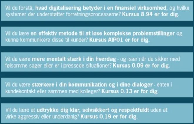 Penge til udvikling af kompetencer - hvorfor vente?