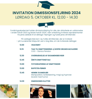 Vær med til at hylde jeres dimitterede medarbejdere🥳